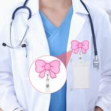 1 cuộn dây đeo thẻ rút gọn - Chủ đề y tế, quà tặng cho y tá và dược sĩ, có biểu tượng trái tim và ong, kẹp sáng bóng dễ thương, phù hợp cho nhân viên bệnh viện, sinh viên, nhân viên y tế, quà tặng cặp đôi ngày Valentine. - Nhiều màu - Xem 5