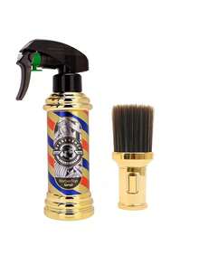 5pcs Hairdressing Tools Set Including 500ml Electroplating Retro Spray Bottle, Hairbrush, Beard Brush, Cutting Comb For Professional Salon,Hair Tools,Hair Products And Accessories For Barber Salon Beauty Travel Essentials - Multicolor - View 9