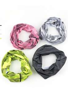 1pc Hanging Ear Mask Thin Breathable Half Lace Cover Summer UV Protection Windproof Mask For Women Men - Multicolor - View 10