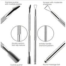 Stainless Steel Callus Care Tool Set, Cuticle Nipper, Dead Skin Remover, Nail Clipper, Manicure Tools With Storage Box, Suitable For Women And Men Nail Care - Silver - View 5