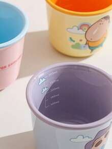 CRAYON SHINCHAN 1个正版蜡笔小新陶瓷马克杯，高品质卡通咖啡杯，可爱创意马克杯，情侣早餐杯，生日和节日礼物 - 彩色 - 查看 4