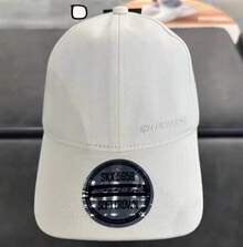 Skechers New Unisex Letter Embroidered Baseball Casual Cap - Beige - View 3