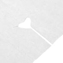 200Pcs Massage Face Cover Disposable Comfortable Headrest Covers Fabric White for Home Salon - Multicolor - Ver 10