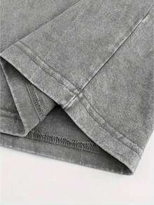 Disney Disney Cars MATER Pattern Street Style 100_ Pure Cotton Vintage Round Neck Sweatshirt, Comfortable Round Neck T-Shirt, Suitable For Travel And Vacation, Unisex. - Xám - Xem 5