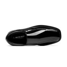 Boy's Dress Shoes Slip-On Loafer Wedding Shoes Versatile Lightweight Casual Flat Shoes For Children, Suitable For Everyday Wear In All Seasons - 黑色亮皮 - 查看 10