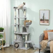 Cat Trees & Condos - Grey - View 1