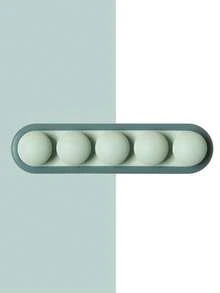 Multi-Functional Elastic Cable Organizer Clips, Silicone Cable Winder Desk/Wall Adhesive Cord Holder Cartoon Pea-Shaped Cable Clips, Multi-Functional Card Holder, Desk Organizer - Suitable For Earphones, Mobile Data Cables And Power Cords; Multi-Functional Cable Winding Wall-Mounted Cable Organizer - Suitable For Desk Or Bookshelf, School Supplies, Back To School Essential - Multicolor - View 9