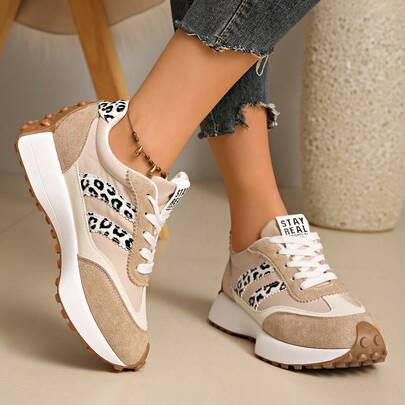 Women's Fashionable Platform Sneakers, Waist-Slimming Sole Design, Stylish Breathable Walking Shoes, Comfortable Support, Suitable For Daily Wear And Fitness, Athletic Shoes, Casual Shoes