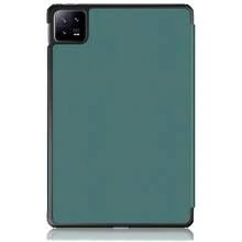纯色三折平板电脑保护套，硬壳设计，防摔保护，支持智能睡眠/唤醒功能，兼容 iPad Pro 7 11.2 英寸（2024 款）、iPad Pro 6、iPad Pro 7、iPad Pro 7、Redmi Pad SE 11 英寸和 Redmi Pad Pro 12.1 英寸。 - 軍綠色 - 查看 14