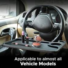 Car Steering Wheel Desk, Car Laptop Holder, Car Multi-Function Tray, Computer Desk Tray, Steering Wheel Accessories, Interior Accessories - Vehicle Pallet - View 6