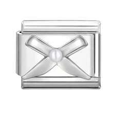 1pc DIY Modular Bracelet With Bow, Heart, Star, Flower, Butterfly Elements, Rhinestone Design, Urban Casual Style, Essential For Christmas & Halloween, Autumn Tones, Local , Practical & Fashionable, Christmas Style, Charming Design, Stainless Steel Jewelry, Christmas Decor, Autumn Office Style, Party Outfit Guide, Christmas Gift & Home Decor - M290352 M292262 - View 24