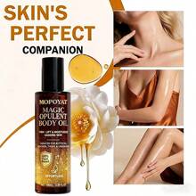 MOPOYAT - Aceite corporal reafirmante avanzado - Aceite corporal reafirmante para masajes. Rápida absorción en 3 segundos. Tensa la piel. Ingredientes naturales. Hidrata y nutre. Cuida los músculos del cuerpo, las arrugas de la piel y la sequedad; apto para el rostro y el cuerpo. - Negro - Ver 3