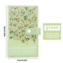 1pc Wealth Garden Coin Collection Book, (PVC Cover + PP Inner Pages), Double-Sided 50 Sheets, Can Store 100 Coins - Multicolor - View 9