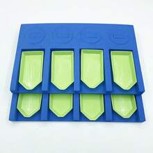 2pcs/Set Blue Foam Diamond Painting Cross Stitch Tool Moasic Accessories Tray Plate Organizer For Storage Boxes Containers - Blue - View 8