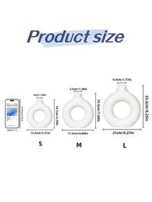 1/3个装饰花瓶，甜甜圈造型花瓶，北欧波西米亚风格花瓶，白色塑料花瓶，家居装饰中心摆件花瓶 - 适用于婚礼、餐桌、派对、客厅、卧室、办公室装饰，可插干花和植物 - 彩色 - 查看 6