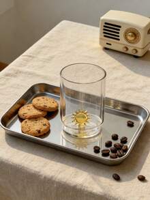 1 chiếc cốc cà phê thủy tinh 3D hình mặt trăng, cốc thủy tinh hình mặt trời, cốc cà phê tái sử dụng, cốc nước thủy tinh sáng tạo, chất liệu thủy tinh borosilicate, dung tích 400ml, thích hợp cho cà phê, sữa, nước, latte, mocha, trà, cappuccino, nước ép và các loại đồ uống khác. Một lựa chọn lý tưởng cho Ngày Valentine, Ngày của Mẹ, quà tặng ngày lễ, đồ dùng bàn ăn ngày lễ, quà sinh nhật vui nhộn cho bé gái, tựu trường, đám cưới, tiệc tùng. - Cốc trong suốt/3D - Xem 10