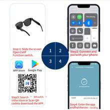 LIGE Smart Glasses 290mAh High-Capacity Battery 200MP HD Camera AI Voice Assistant / Photo Capture / Video Recording / Audio Recording / Music Control / Calls / Notification Alarms / Status Indicator Lights / AI Translation / Smart Object Recognition / Touch Controls / Music Playback (Music Control, Local Music) Multi-Functional Fashion Smart Glasses - 1 Set - View 12