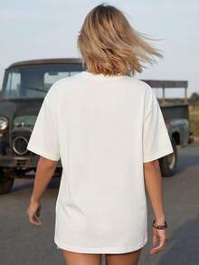 Women T-Shirts - White - View 5