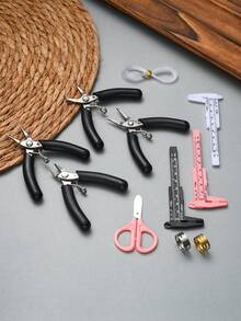 1pc Stainless Steel Open Jump Ring Pliers, Round Beading Crimping Tool For DIY Jewelry Making - Multicolor - View 12