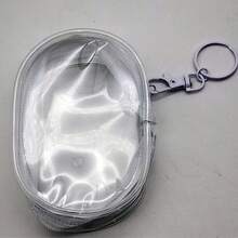 Transparent PVC Cable Organizer, Casual Style, Mini Portable Charger And Travel Accessories Storage Box, Suitable For Headphones, Data Cables, And Chargers