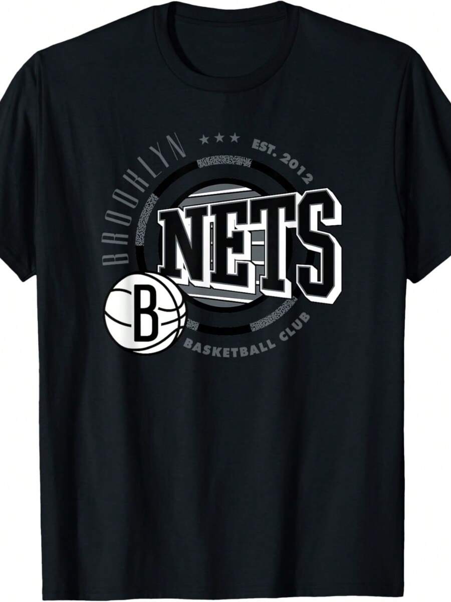 Official Brooklyn Nets Flagrant T-Shirt - Black - View 1