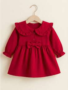 Nika Baby Baby Dress Colors Cotton - 3-6 - Xem 1