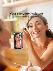 1pc Silicone Phone Sticky Grip Handle, Suction Phone Case Stand, Hands-Free Sticky Phone Handle For Selfie And Video, Mobile Finger Grip Stand - 彩色 - 查看 11