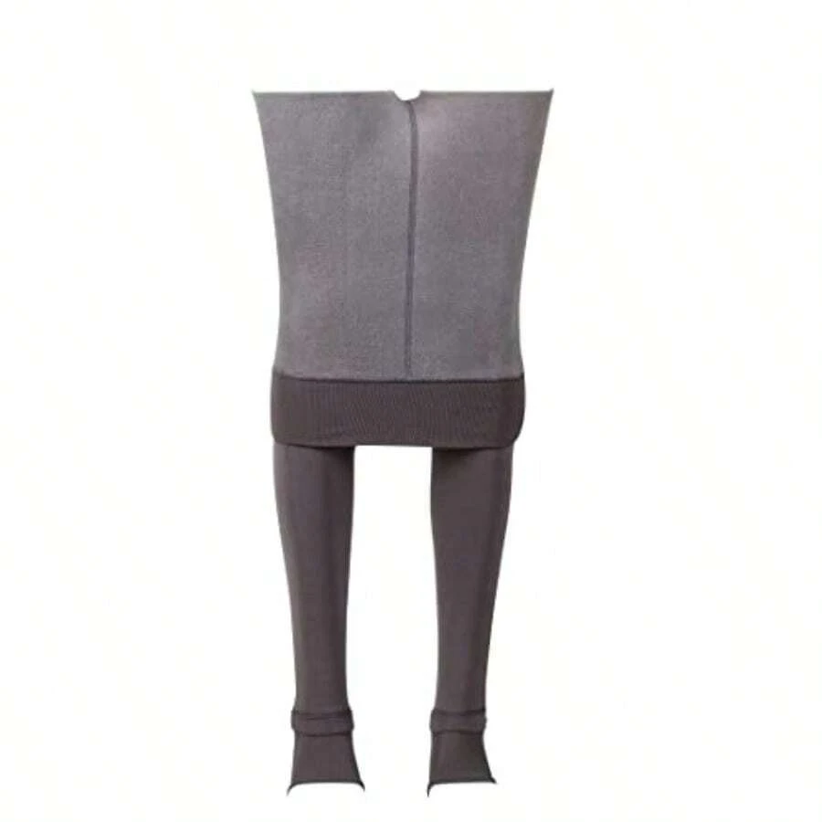 Women Leggings - One Seam-gray - View 1