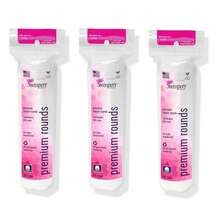 Swisspers Premium Cotton Rounds - 100% Chlorine Free Cotton Face Pads For Makeup, Nail Polish Removal - Dermatologist Tested And Hypoallergenic, Made In USA - 100 Pads (Pack Of 3) - ColorC - 查看 1