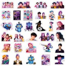 Mattel 韩流女团猎魔主题贴纸，男鬼贴纸，韩流男/女团系列贴纸，韩国帅哥美女明星贴纸/动漫周边小礼物 - 彩色 - 查看 4