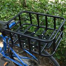 自行车后货架篮 重型可折叠自行车篮 适用于山地车、城市自行车和折叠自行车 - 彩色 - 查看 3