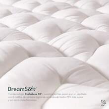 zxr Dreamlab Cubre Colchón de Microfibra Extra Relleno de Microfibras recubiertas en Gel Hipoalergénico Certificado Oekotex-100 Tamaño Individual 100cm x 190cm84 - Individual - Ver 4