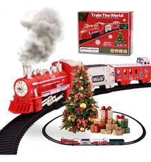 TendenciaJuego De Juguetes De Tren De Vapor Para Niños De NavidadCalidad premium - 1 - Ver 1