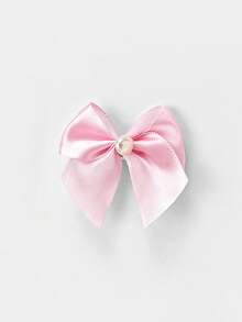 6个可爱蝴蝶结发夹，女士日常搭配发饰，爪夹，发卡，发夹 - 彩色 - 查看 2