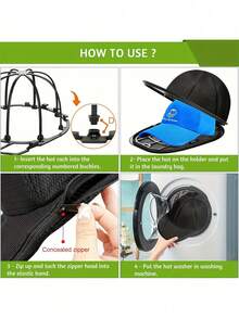 Lồng giặt mũ, Giá giặt mũ có túi lưới dùng cho máy giặt, Lồng giặt mũ lưỡi trai, Lồng giặt mũ có khung và túi, Máy làm sạch mũ, Lồng bảo vệ khi giặt, Bảo dưỡng mũ hiệu quả, Máy giặt mũ | Máy làm sạch mũ thời trang | Lưu trữ mũ, Máy giặt mũ, Tổ chức lưu trữ mũ - Nhiều màu - Xem 4