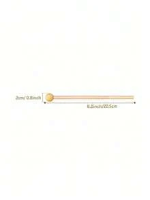 1pc Handheld Wooden Rattle Drum, Rhythmic Percussion Instrument, Single Row Metal Bells, Music Rattle Drum, Suitable For Parties And Karaoke (Drum Sticks Not Included) - Wood Color - View 14