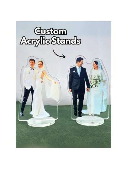Bộ 1/3/5 khung ảnh acrylic tùy chỉnh, trang trí nhà cửa cá nhân hóa, quà tân gia, quà tặng cặp đôi, kỷ vật khoảnh khắc quý giá, quà cưới, quà tặng ngày Valentine, phụ kiện cưới, quà tặng phù dâu, quà Giáng sinh, trang trí Giáng sinh, quà Lễ Tạ ơn, quà năm mới, trang trí tiệc.