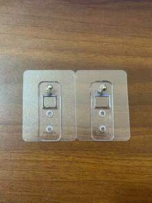 2 件装防锈抛光金属浴室置物架 - 免钻孔壁挂式淋浴置物架，用于存放洗发水和护发素，节省空间的收纳架，带挂钩 - 8 毫米管径，家居浴室装饰，浴室收纳，秋季装饰，返校季浴室配件 - 彩色 - 查看 16