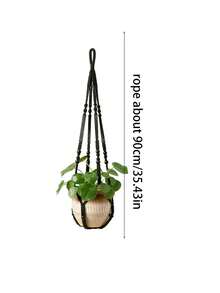 Macrame Plant Hangers Indoor, 1pc Macrame Hanging Planters For Indoor Plants - Hanging Plant Holders Indoor Hanging, Macromay Plant Hangers For Indoor Plant Hanger - Multicolor - View 16