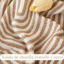 Funda de Sofá Chenille de Doble CaraFunda Reversible Chenille Mejorada Washable Anti-Slip Multifuncional Sofa Cover para Mascotas All Seasons Beige 180X230cm/70.8X90.6in - Beis - Ver 3