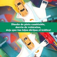 TendenciaPista De Carros De Espacio Juguetes Para NiñosCalidad premium - Multicolor - Ver 9
