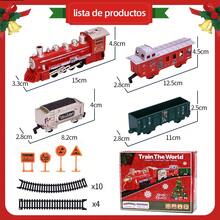TendenciaJuego De Juguetes De Tren De Vapor Para Niños De NavidadCalidad premium - 1 - Ver 2