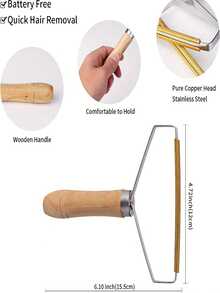 Manual Lint Remover For Clothes, Wool Coats, Dry Cleaning, Fabric Shaver, Double-Sided Defuzzer, Clothes Fuzz Shaver - Hair Scraper - View 3