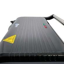 Parrilla Eléctrica SL-22119 para Cocina Doméstica con Diseño de Calidad Superior y Funcionalidad para Sandwiches y Carne - Negro - Ver 3