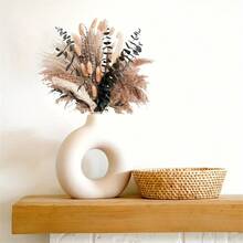 97pcs Faux Pampas Grass Bundle - Rattan Artificial Reed Plumes For Home, Office, Wedding, Farmhouse & Classroom Decor (Vase Not Included) Spring Valentine's Day Mother's Day Wedding Decor - Multicolor - View 6