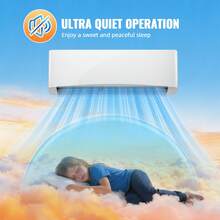 WANAI 12000BTU MINI Split Air Conditioner, 17 SEER2  115V Inverter System,  Covers Up To 750 SQ.FT. Complete Installation Kit Included - 查看 6