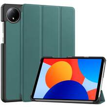 Case For Redmi Pad SE 8.7 Tablet Protective Case, Three Fold 8.7 Inch Automatic Sleep Wake-Up Hard Shell, Black, Dark Blue, Dark Night Green - Multicolor - View 4