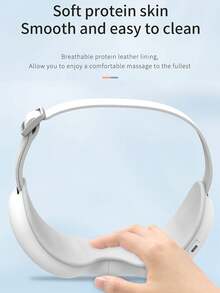 Eye Massager With Heating And Bluetooth Music Function, Heated Eye Mask To Relieve Eye Fatigue And Dryness During Sleep, Facial Massager, Suitable Gift For Valentine's Day, Unisex - Multicolor - View 8