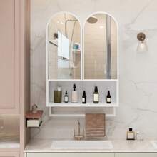 Bathroom Vanities & Medicine Cabinets - White - View 4