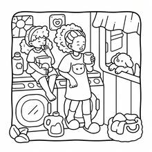 1pc Healing Stress Relief Coloring Book, Soft Paper Coloring Booklet, Sweet Warm Healing Style, Comfortable Private Scene Patterns For Girls, Pink And White Color Scheme, With Butterfly Decorative Mirror Details, Therapeutic Stress Relief Coloring, Suitable For Stationery, School Supplies, Perfect Gift For Girls, Wedding Season, Back To School Season - Girl Spaces2 - View 7